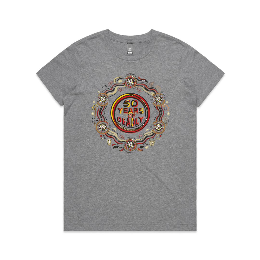 NAIDOC Week 2026 T-Shirt – 50 Years Of Deadly Design