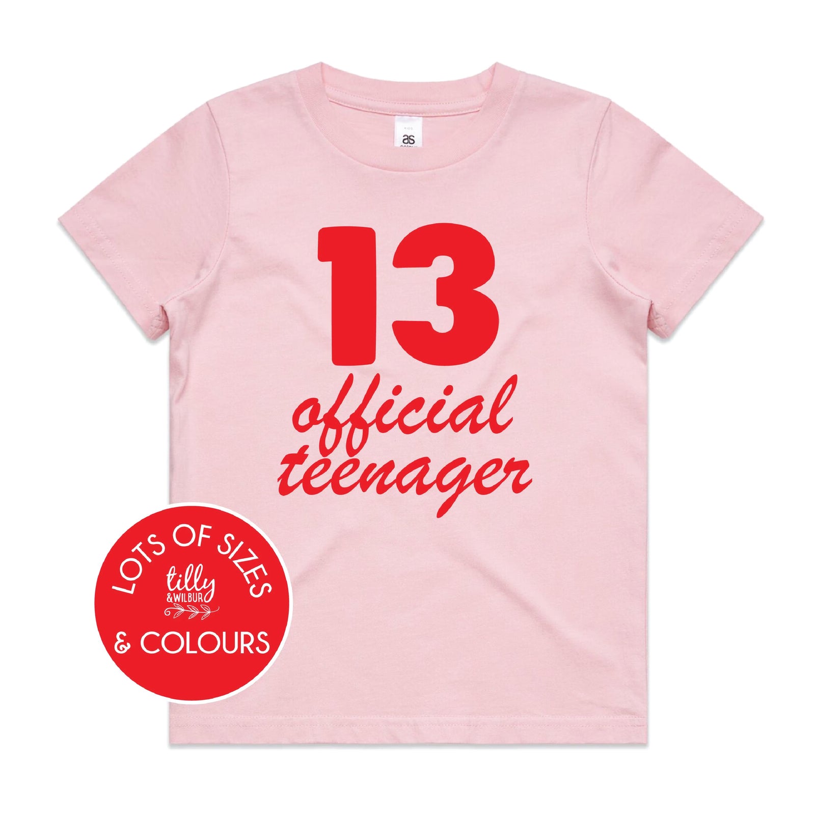 13 Official Teenager (MORE COLOURS & STYLES)