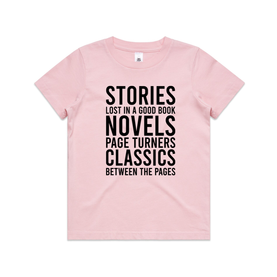Book Lover T-Shirt – Stories Novels Classics Reader Tee