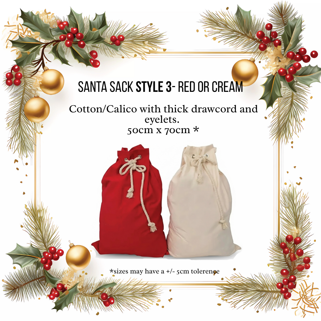 Magical Christmas Delivery, Personalised Santa Sack