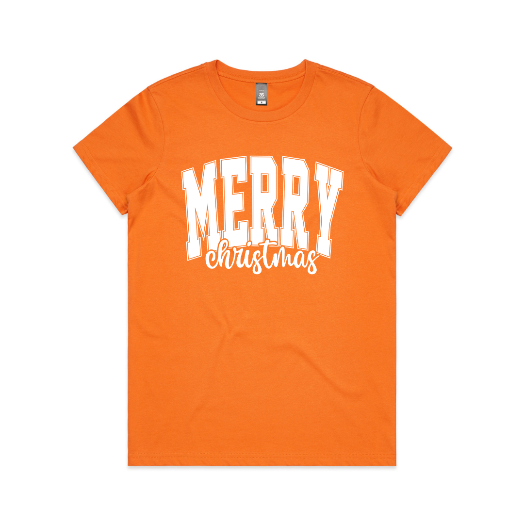 Merry Christmas Hoodie - Varsity Christmas Hoodie