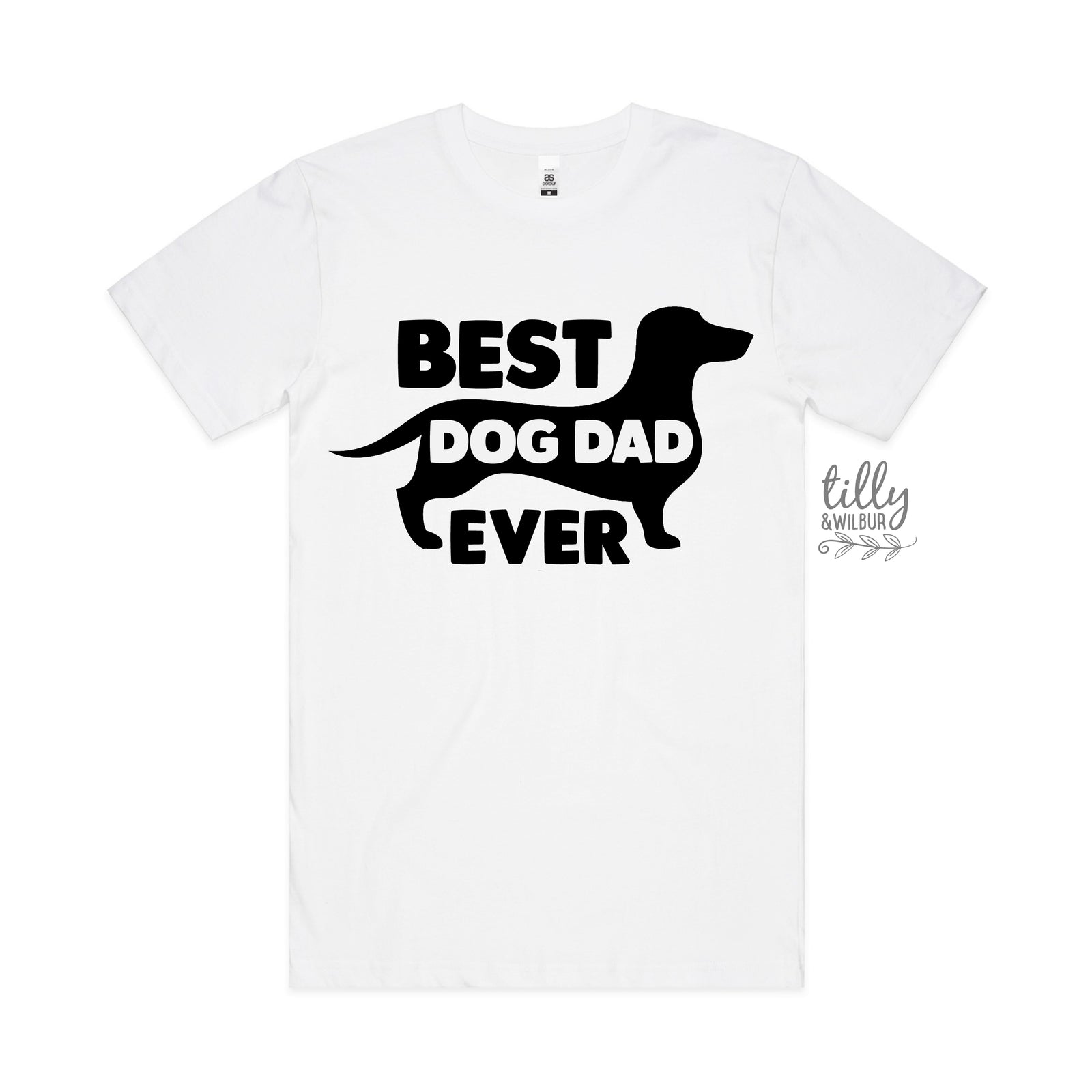 Dachshund Dad T-Shirt – Best Dog Dad Ever Sausage Dog Tee