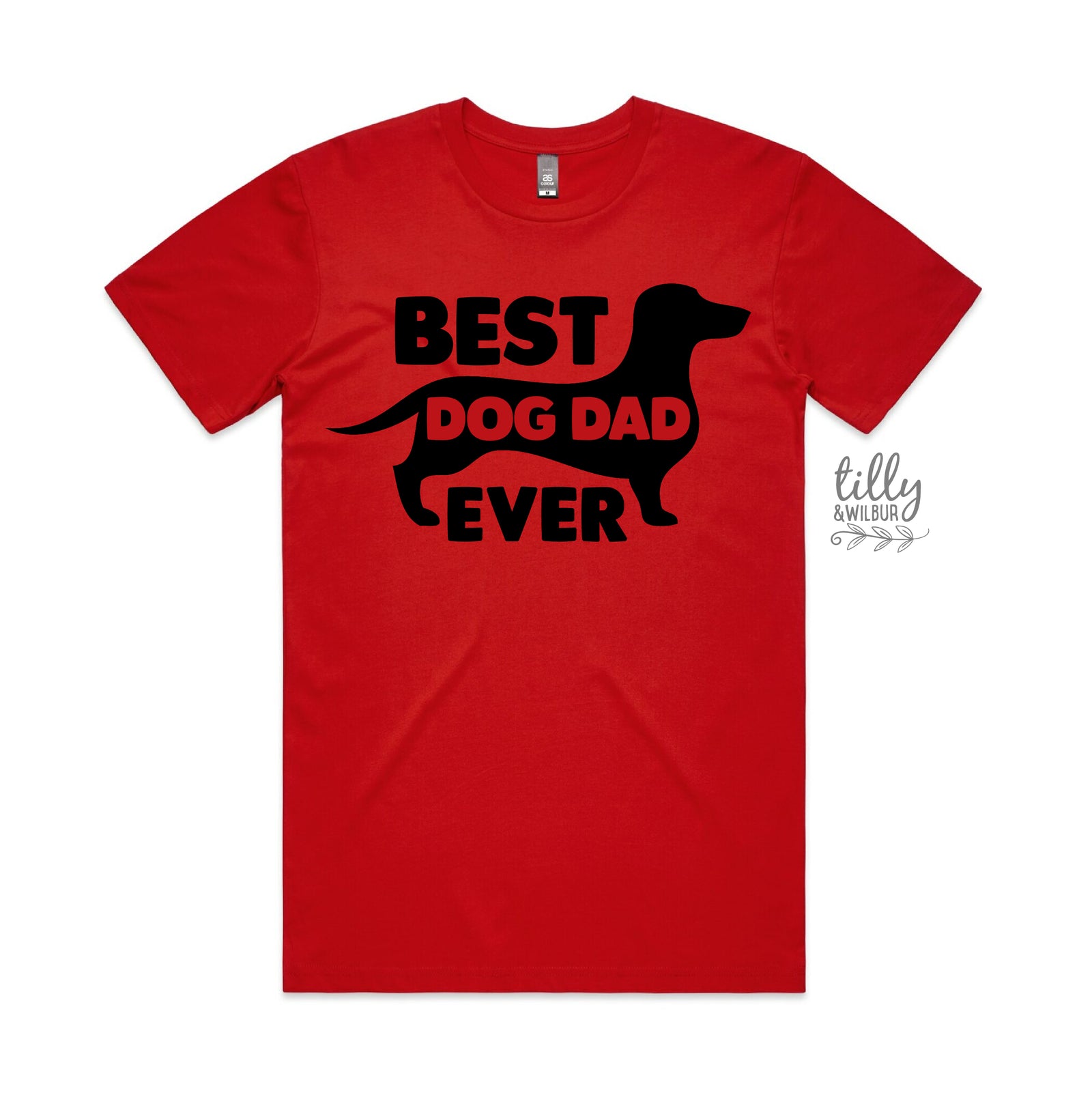 Dachshund Dad T-Shirt – Best Dog Dad Ever Sausage Dog Tee