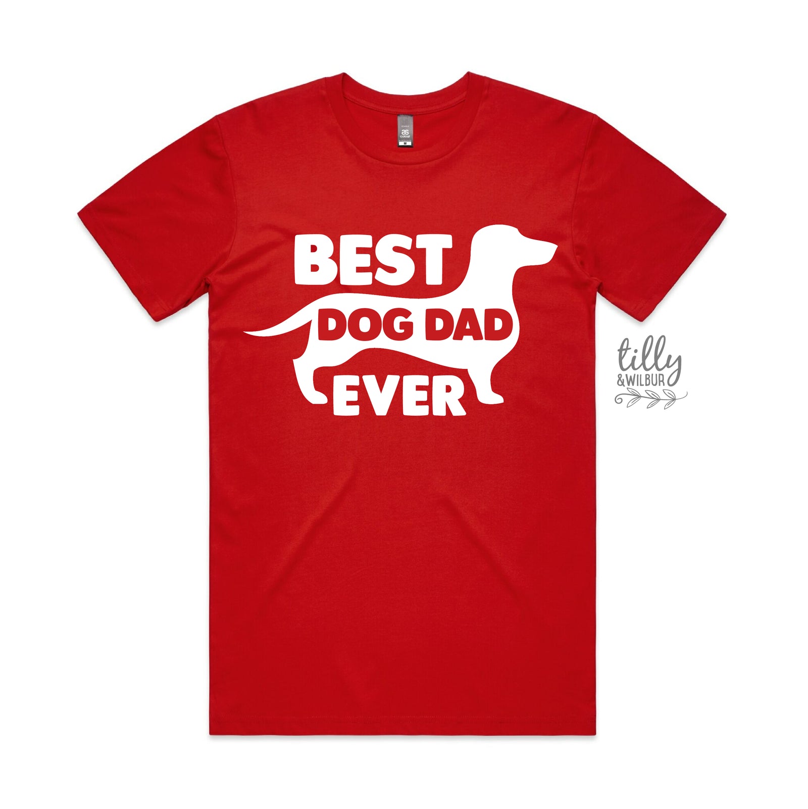 Dachshund Dad T-Shirt – Best Dog Dad Ever Sausage Dog Tee