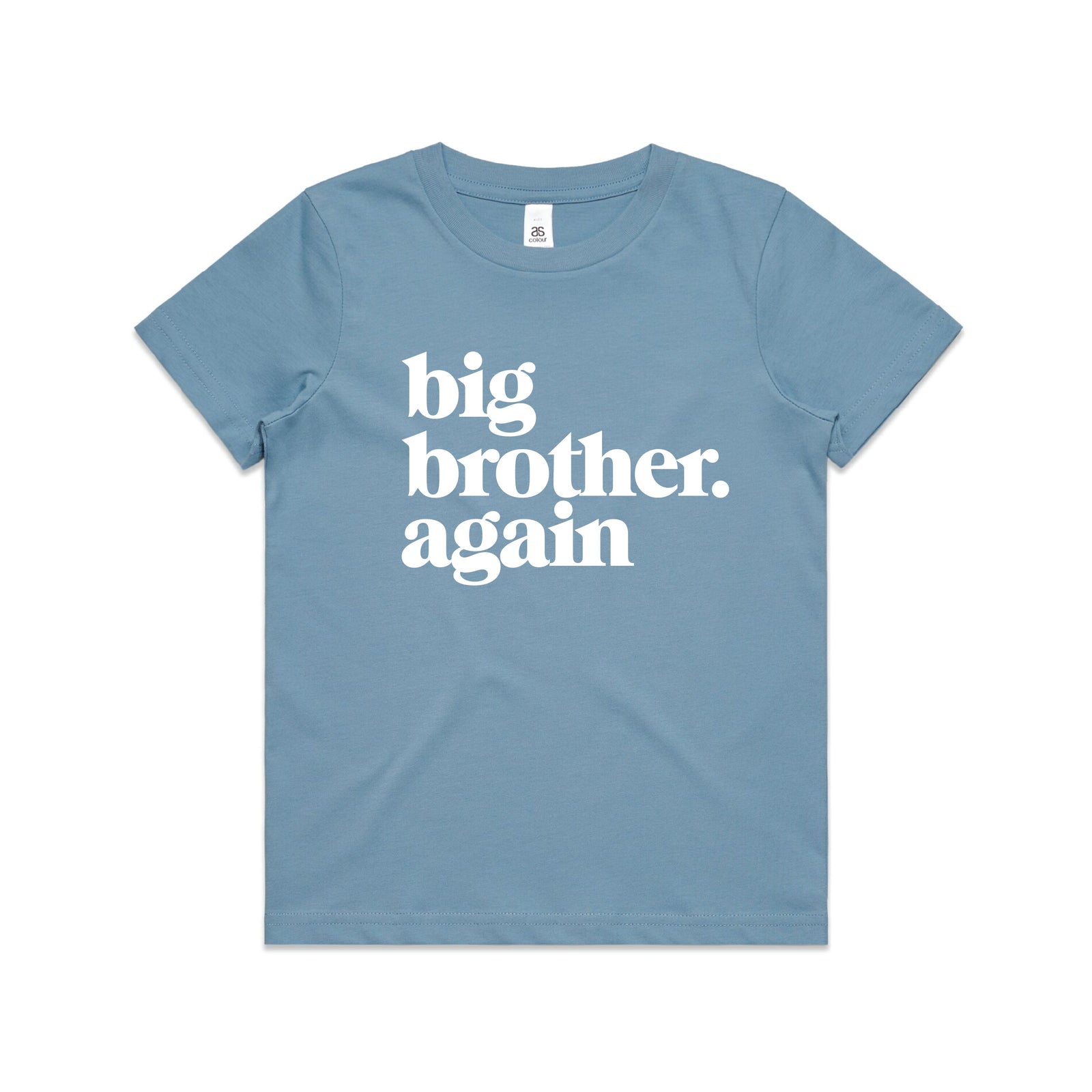 Big Brother Again T-Shirt – Baby Announcement Kids Tee