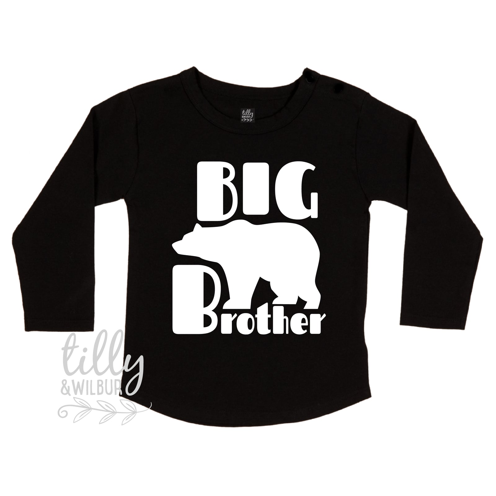 Big Brother Bear T-Shirt - Big Brother Announcement Tee