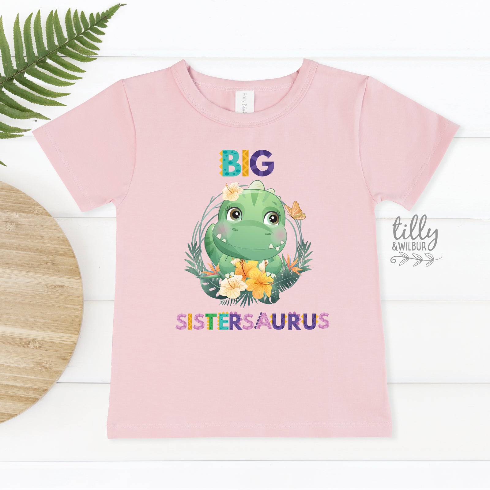 Big Sistersaurus Dinosaur Shirt | Big Sister Announcement Outfit | Dinosaur Sibling Reveal Shirt | Big Sister Dino Kids Tee | Pregnancy Reveal