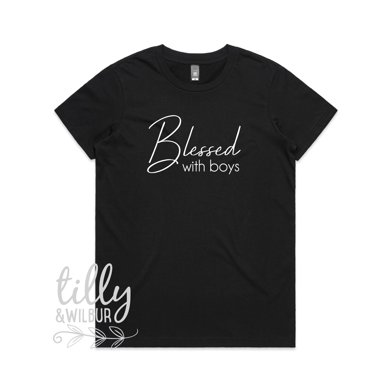 Blessed With Boys Shirt | Mother’s Day Gift for Mum | Mum T-Shirt Australia | Gift for Mum | All Colours & Styles