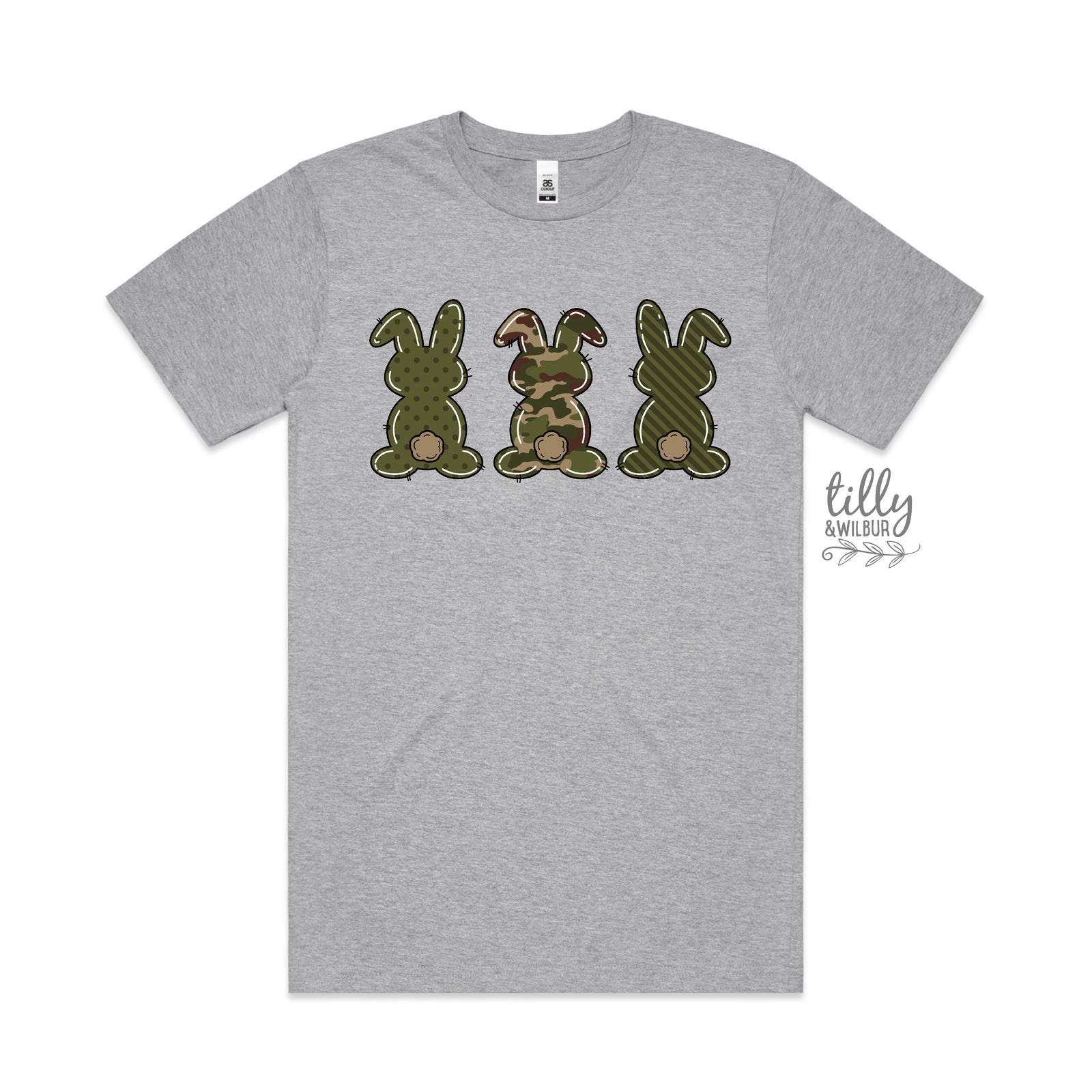 Mens Easter Bunny Shirt | Dad Easter Shirt | Camo Bunny Easter Shirt | Easter Egg Hunt Shirt for Men | Matching Family Easter Shirt