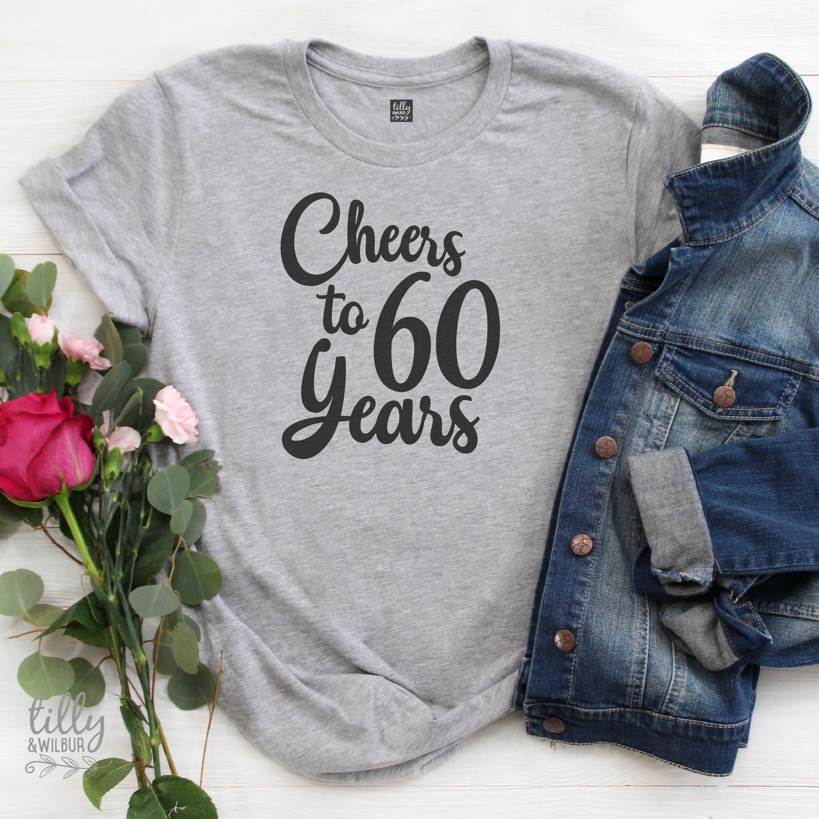 Cheers To 60 Years (MORE COLOURS & STYLES)