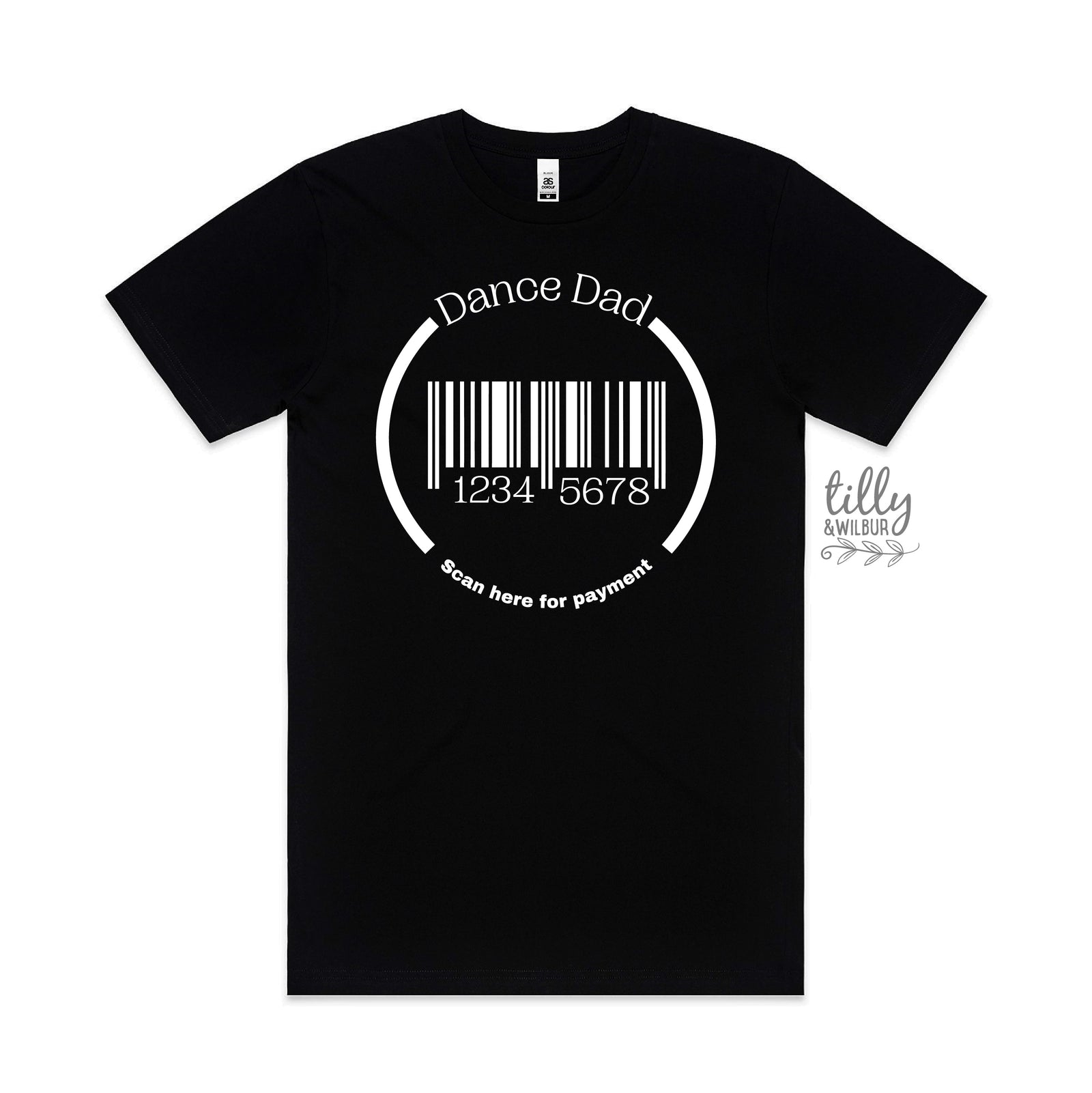 Dance Dad Barcode (MORE COLOURS & STYLES)