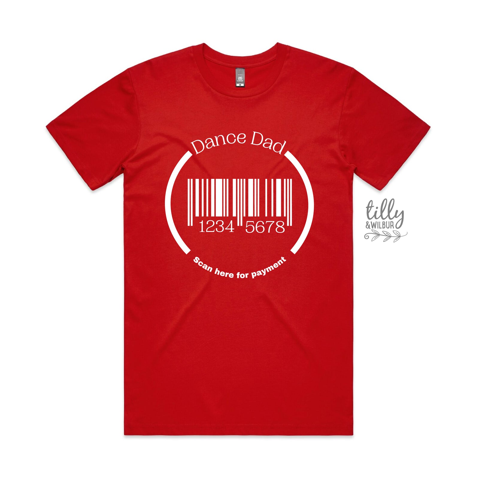Dance Dad Barcode (MORE COLOURS & STYLES)