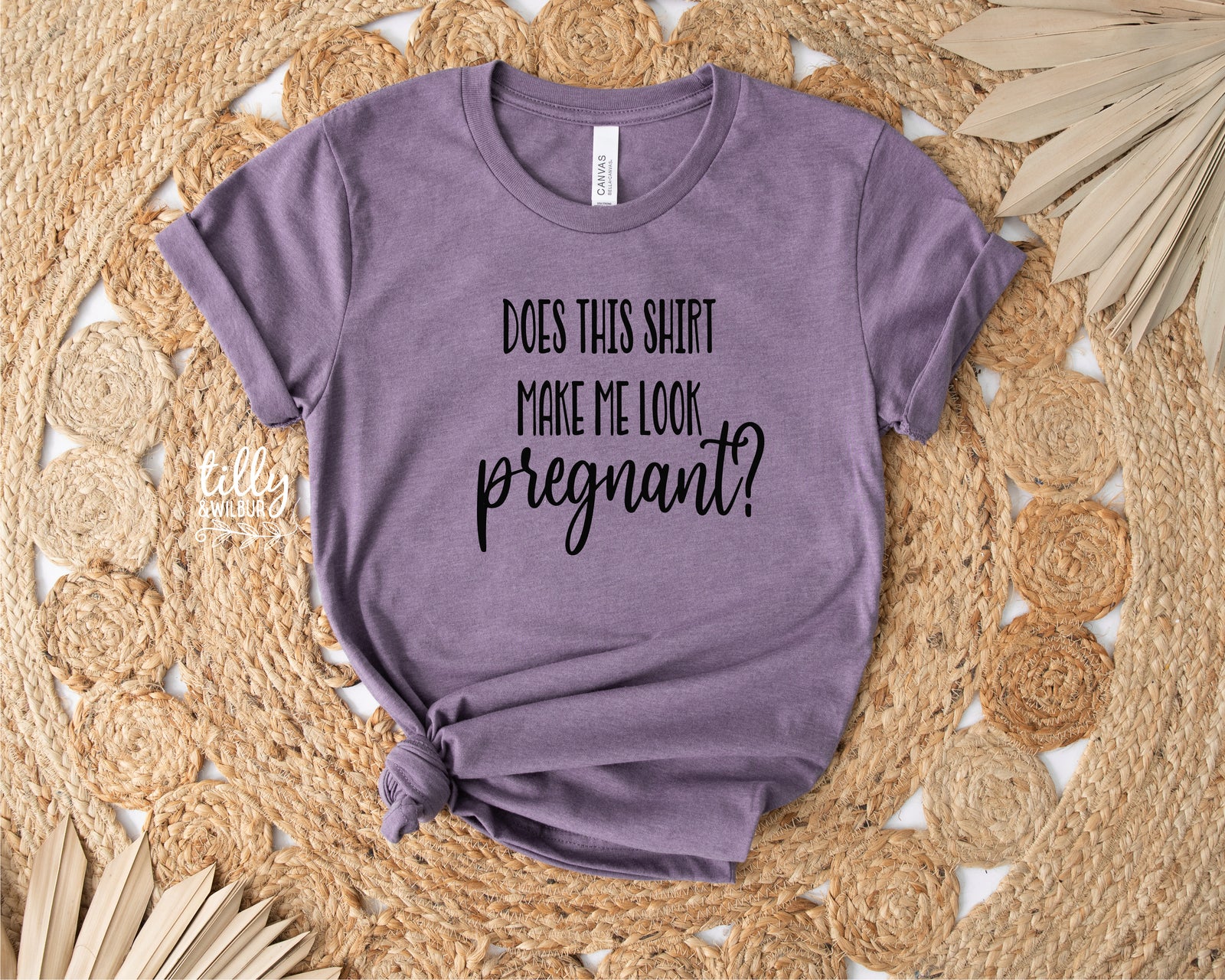 Does This T-Shirt Make Me Look Pregnant?