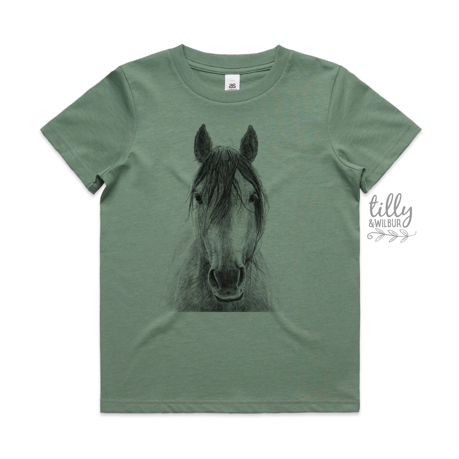 Horse Illustration Sweatshirt | Minimalist Horse Drawing Jumper | Equestrian Clothing Australia | Horse Lover Gift