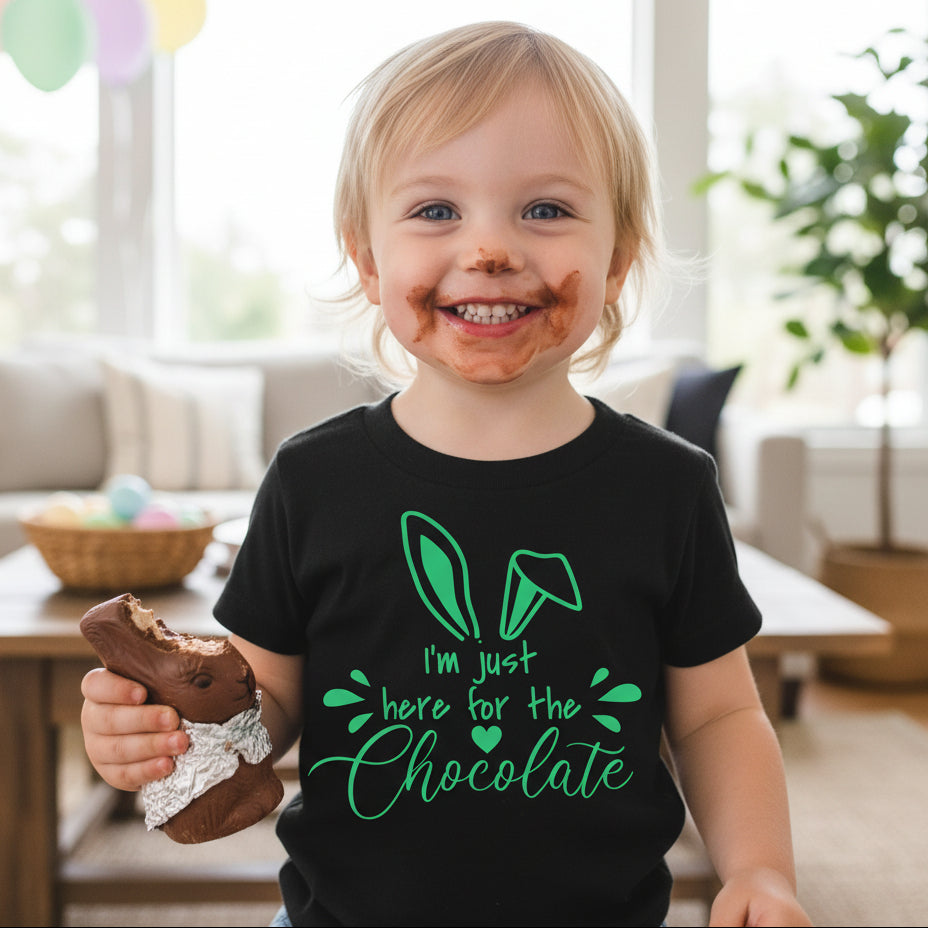 funny kids easter shirt chocolate bunny toddler easter outfit australia