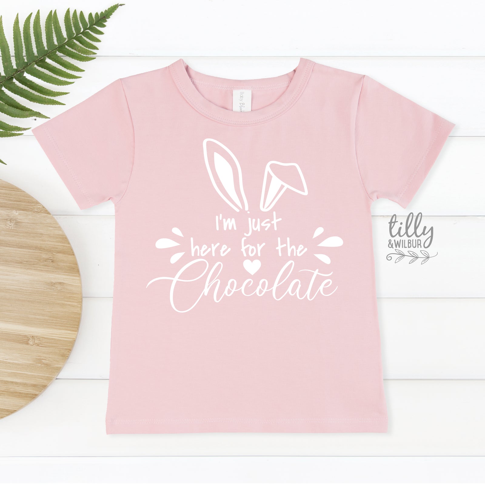 I’m Just Here For The Chocolate Kids Easter Shirt | Funny Easter Bunny Toddler T-Shirt | Easter Outfit Australia