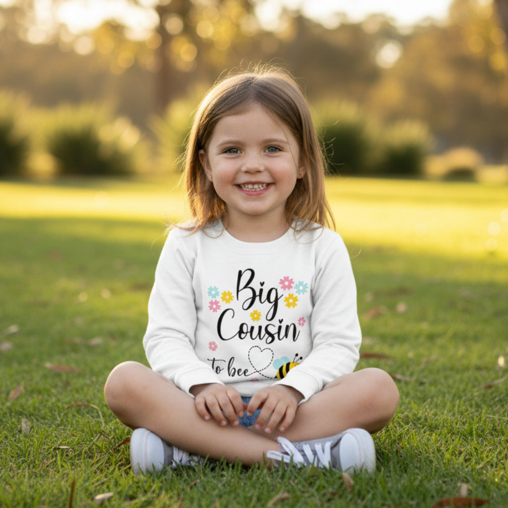 Big Cousin To Bee T-Shirt - Cousin Announcement Bee Tee