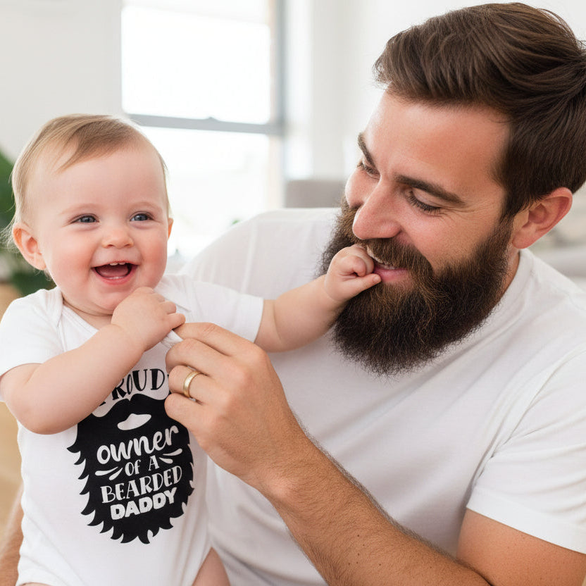 Proud Owner Of A Bearded Daddy Bodysuit