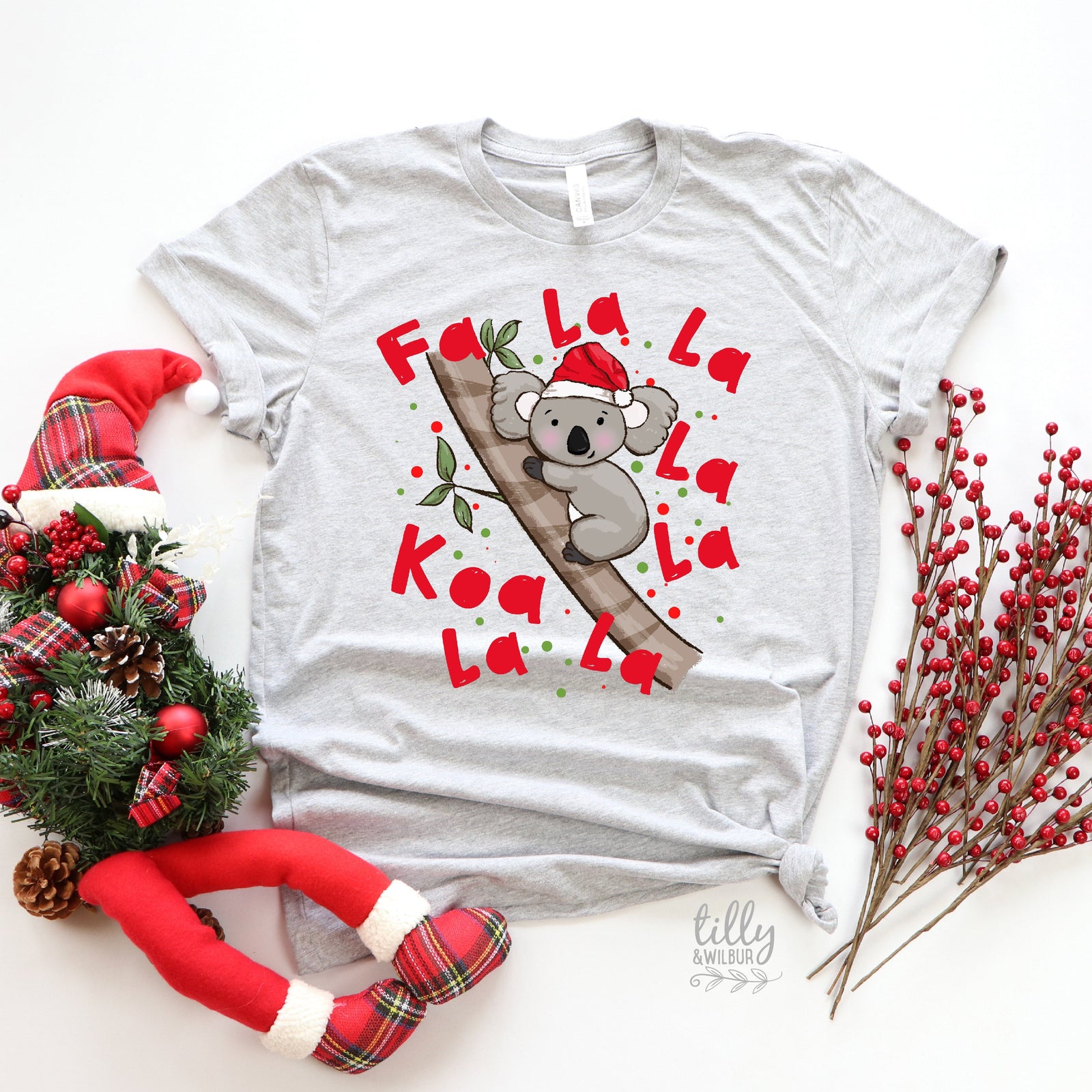 *MORE COLOURS AVAILABLE* Fa La La La La Koala La T-Shirt