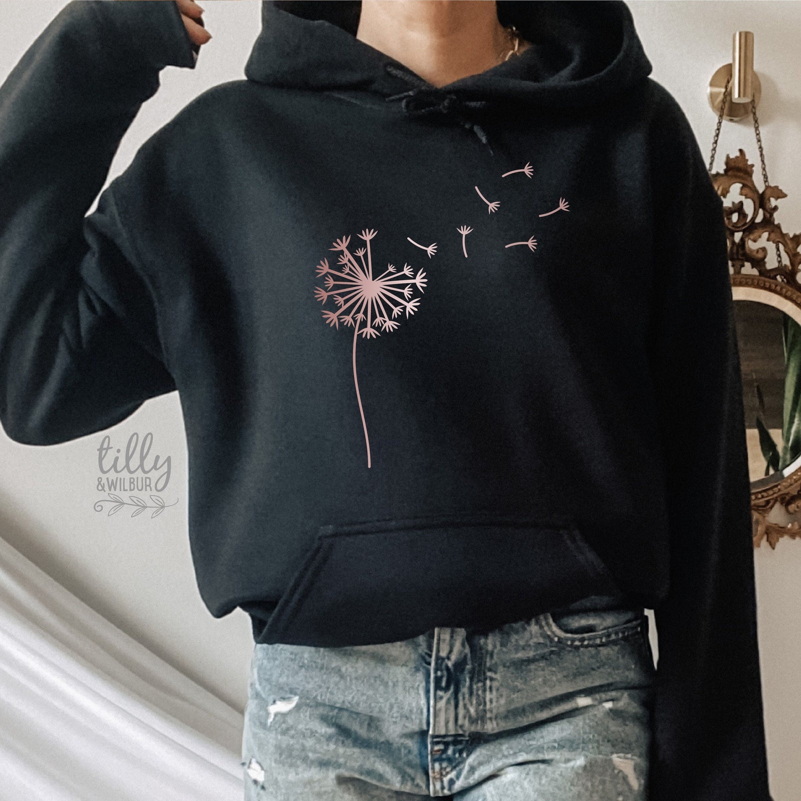Dandelion with Rose Gold Print (MORE COLOURS & STYLES)