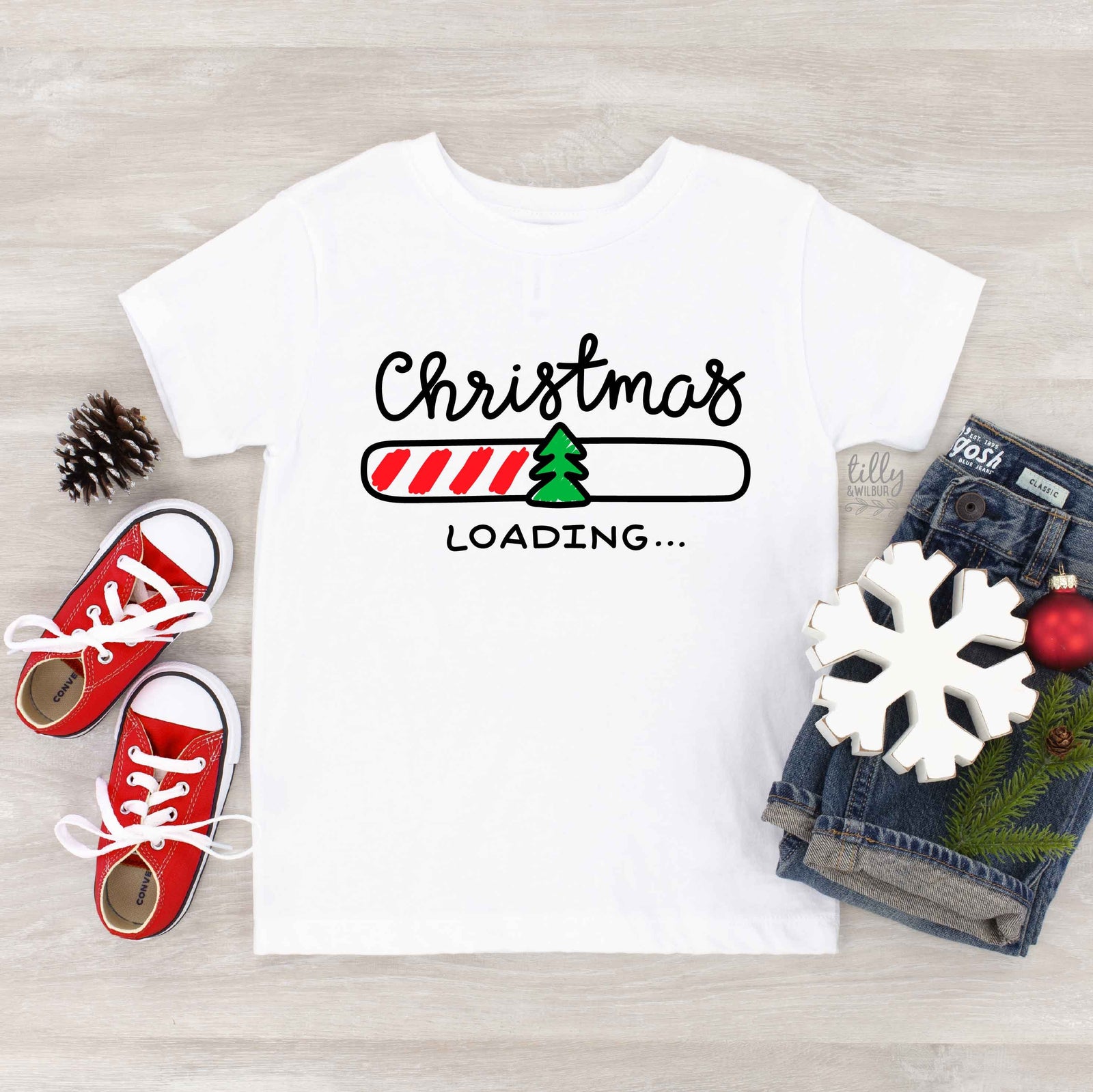 *MORE COLOURS AVAILABLE* Christmas Loading T-Shirt