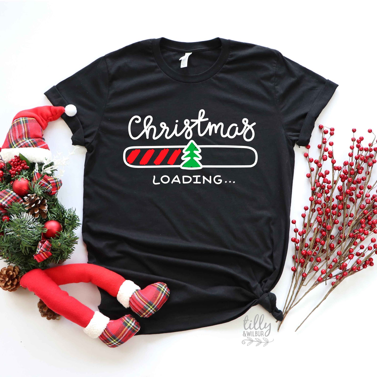*MORE COLOURS AVAILABLE* Christmas Loading T-Shirt