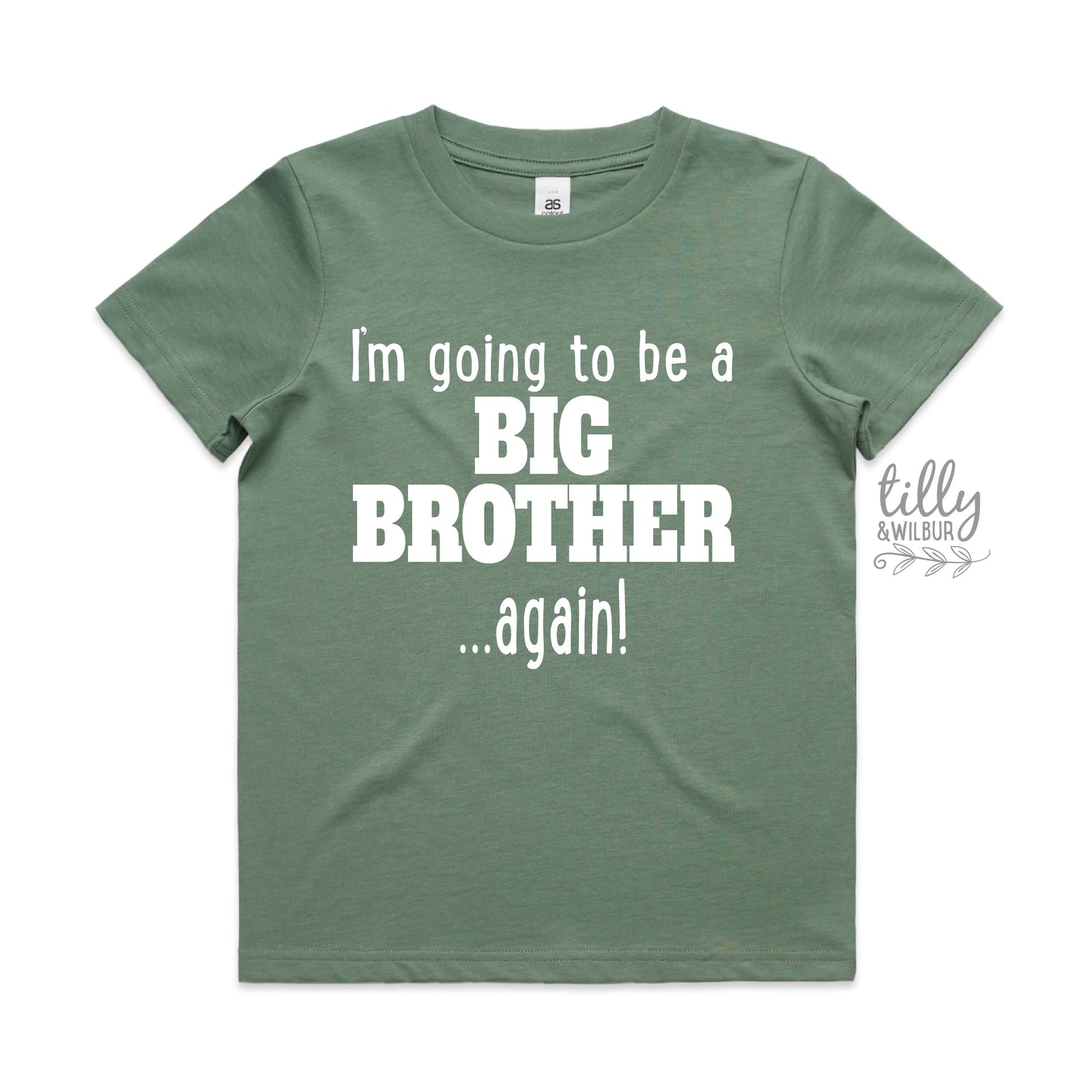 Big Brother Again Shirt | Pregnancy Announcement Shirt Big Brother | Sibling Reveal Outfit Toddler Kids Tee Australia