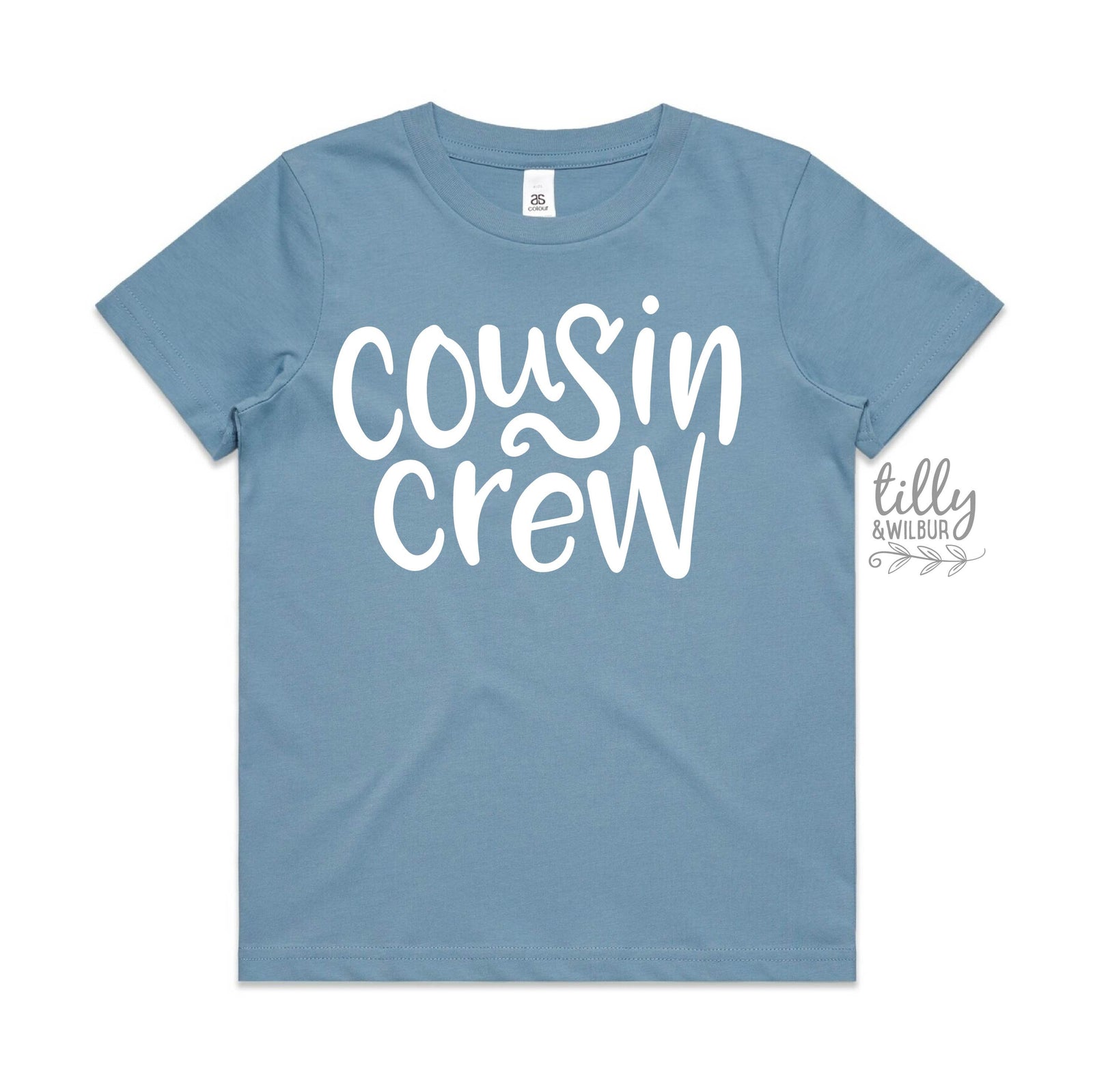 Cousin Crew White Print (MORE COLOURS & STYLES)