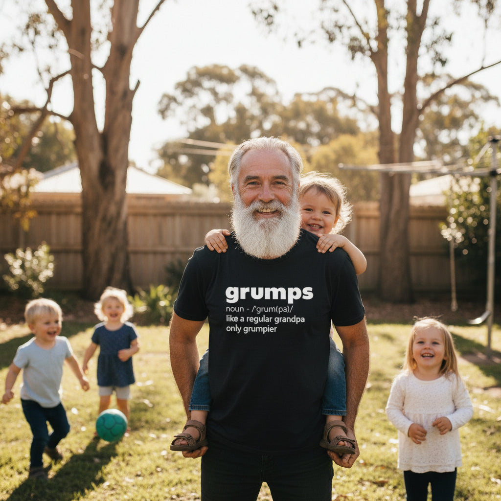 Grumps: Like A Regular Grandpa Only Grumpier (MORE COLOURS & STYLES)