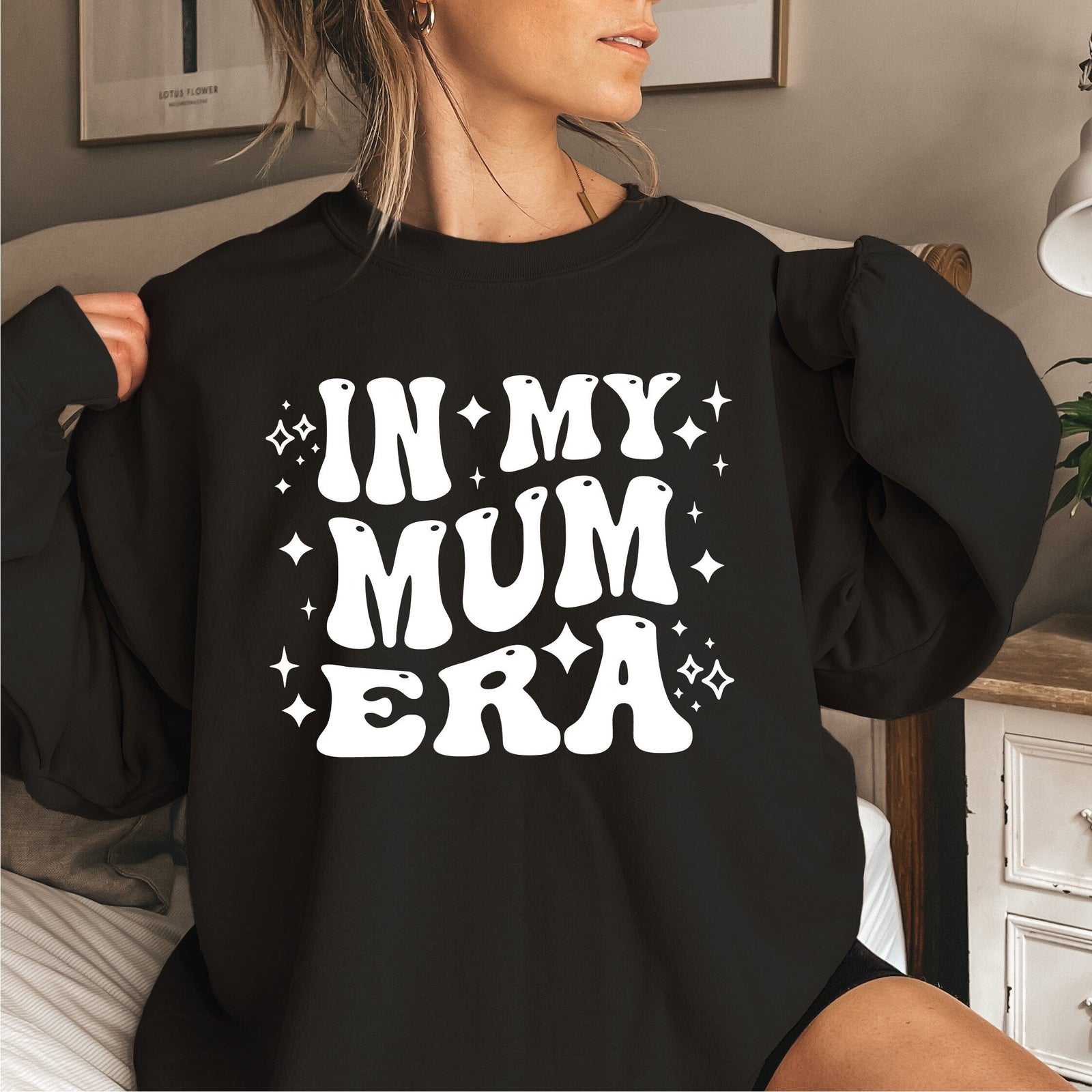 In My Mum Era Jumper, Funny Mother's Day Gift, Funny Mum Gift, Mum Life Jumper, New Mum Gift, 1st Mother's Day Gift, Mama Sweatshirt