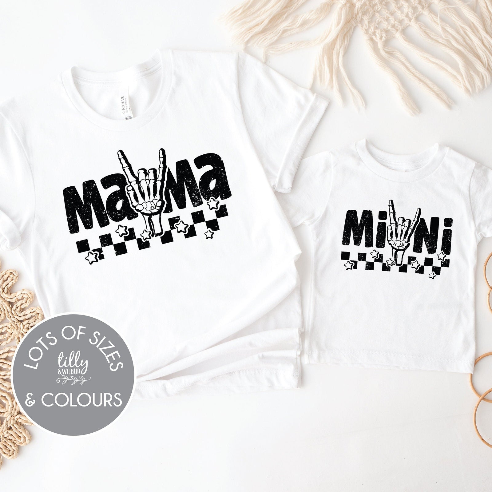 Mama & Me, Mama T-Shirt, Mini Bodysuit, Mama And Mama's Mini Matching Outfits, Our First Mother's Day, Mother Daughter, Mother Son Gift