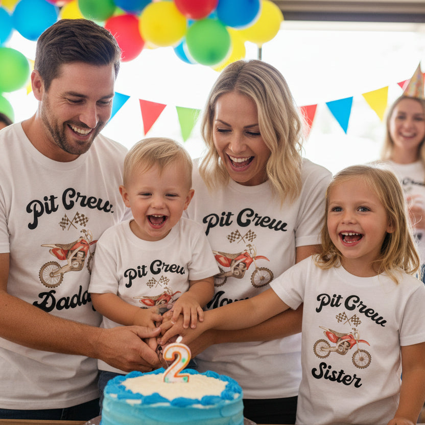 Matching Two Fast Birthday Set, Mummy of the Birthday Boy, Daddy of the Birthday Boy, Second Birthday T-Shirt, 2 Birthday, Matching Set