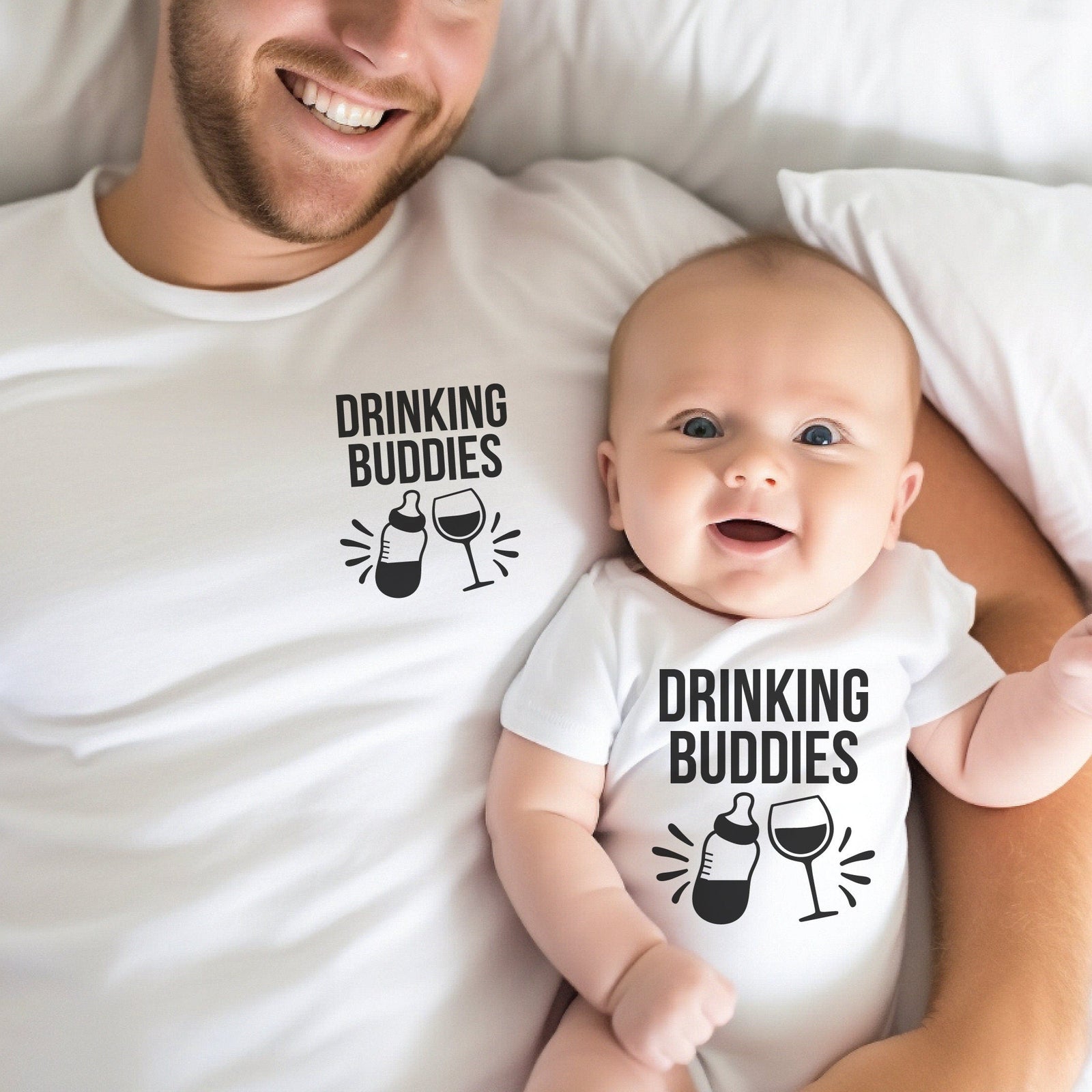 Drinking Buddies, Wine & Bottle (MORE COLOURS & STYLES)