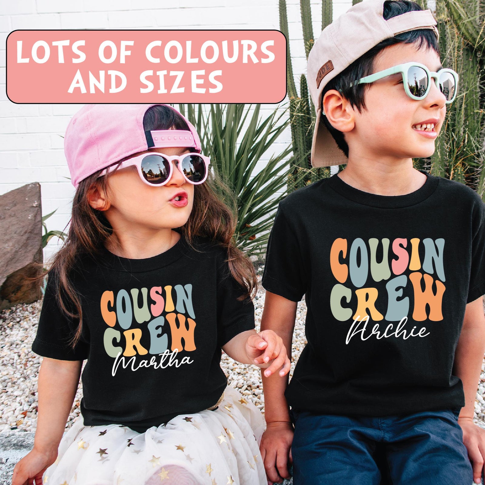 Cousin Crew With Name (MORE COLOURS & STYLES)
