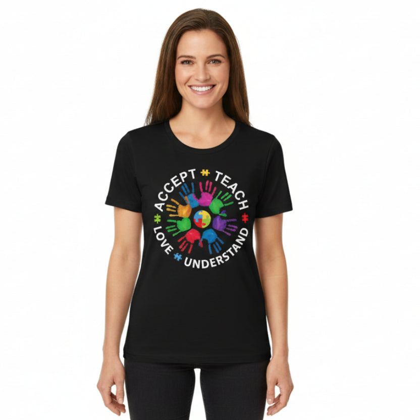 Autism T-Shirt, Autism Awareness T-Shirt, All Sizes, In April We Wear Blue Shirt, Be Kind T-Shirt, School Shirt, Autism Heart, Autism Puzzle