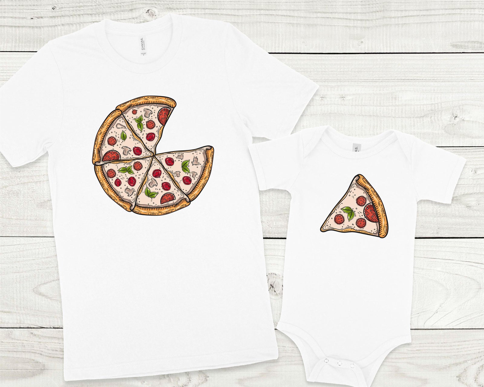 Matching Pizza Slices (MORE COLOURS & STYLES)