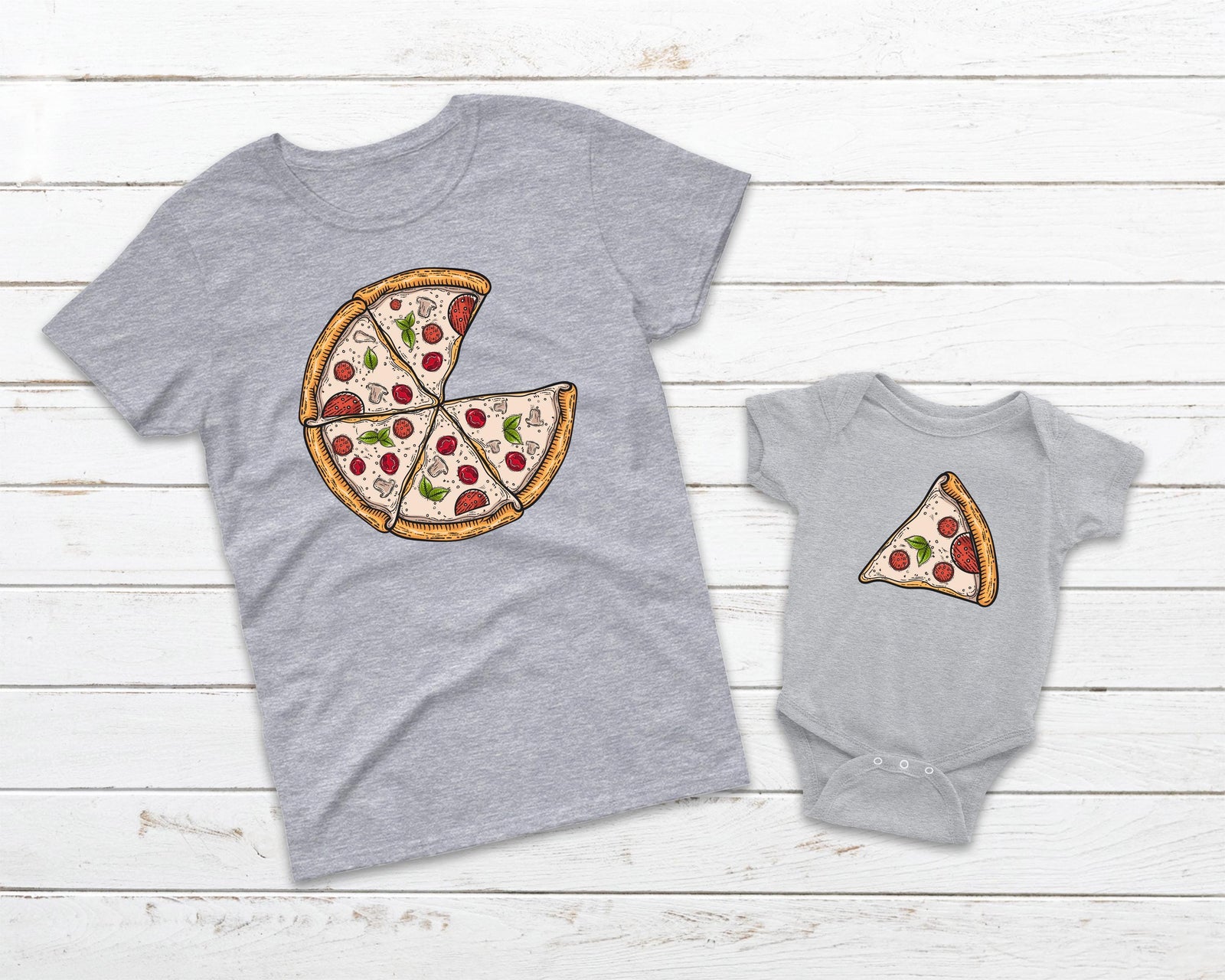 Matching Pizza Slices (MORE COLOURS & STYLES)