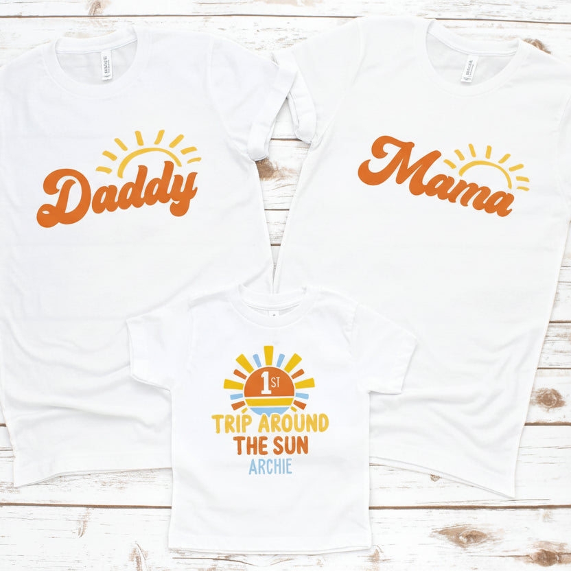 Personalised 1st Trip Around The Sun