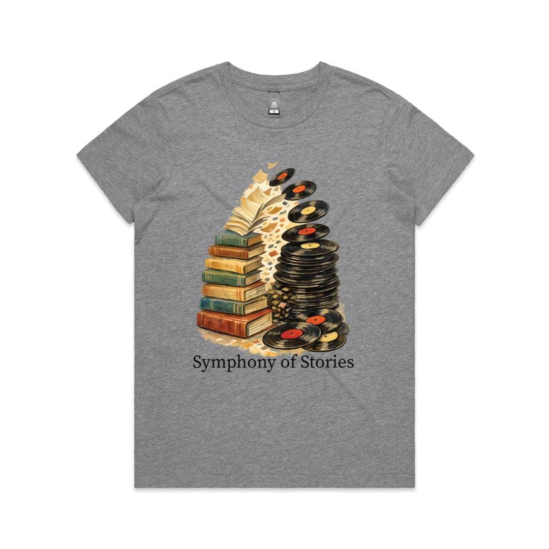Symphony of Stories Shirt, Book Week Tee, Reader Music Lover Librarian Teacher Gift