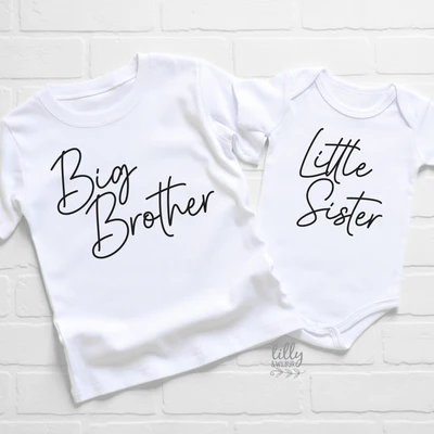 Big and Little Sibling Matching Outfits