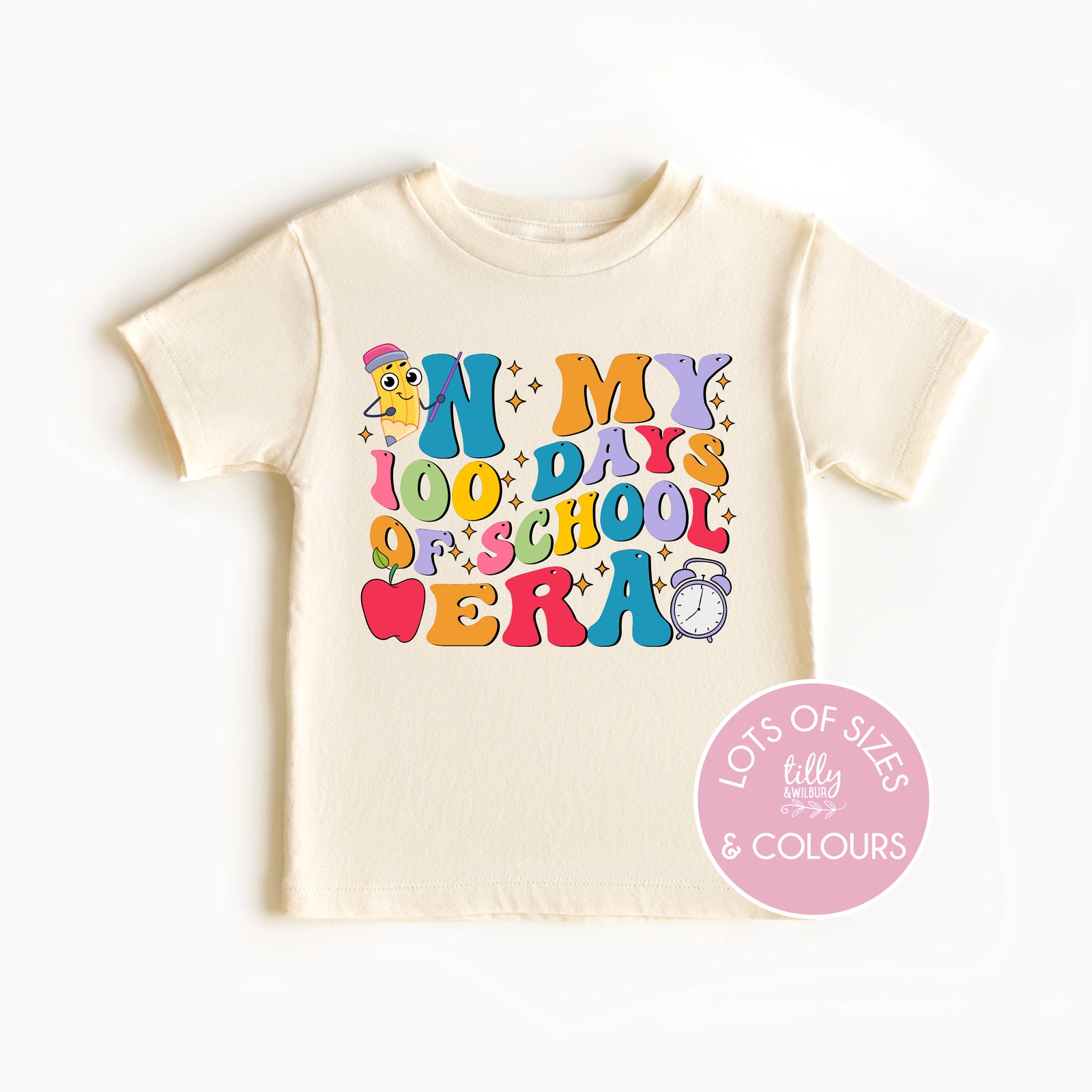 100 Days Of School T-Shirt – In My 100 Days Of School Era Tee