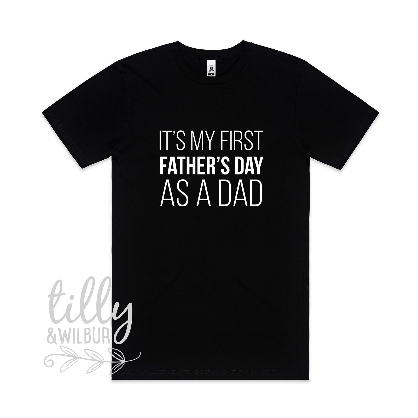It's My First Father's Day As A Dad Shirt – New Dad Tee