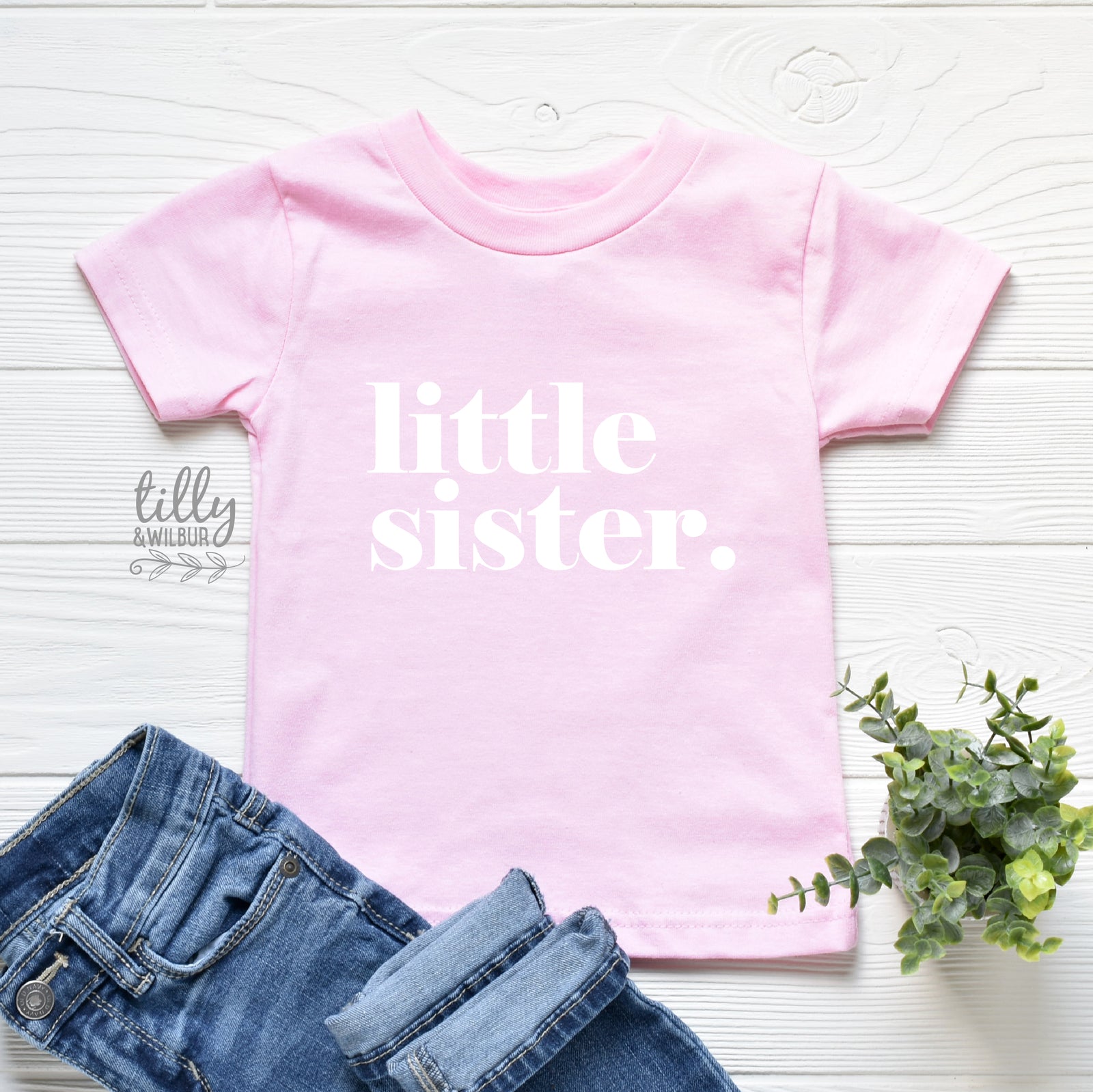 Little Sister Shirt | Matching Sibling Outfit | Baby Bodysuit | All Sizes & Colours