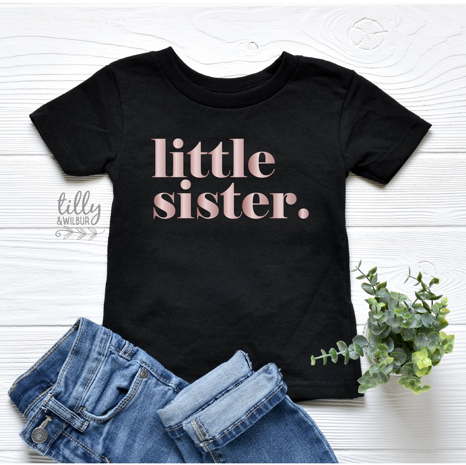 Little Sister Shirt | Matching Sibling Outfit | Baby Bodysuit | All Sizes & Colours