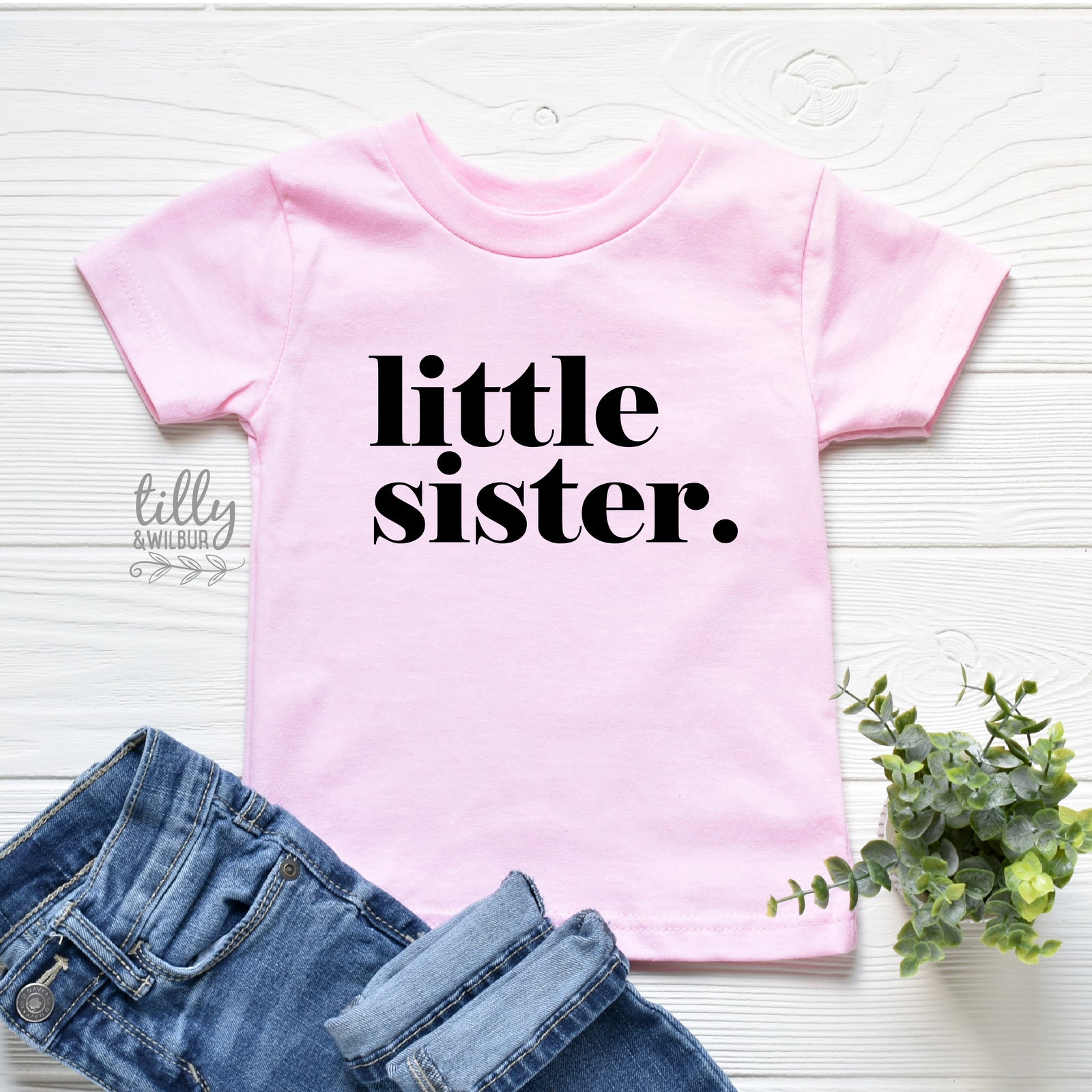 Little Sister Shirt | Matching Sibling Outfit | Baby Bodysuit | All Sizes & Colours