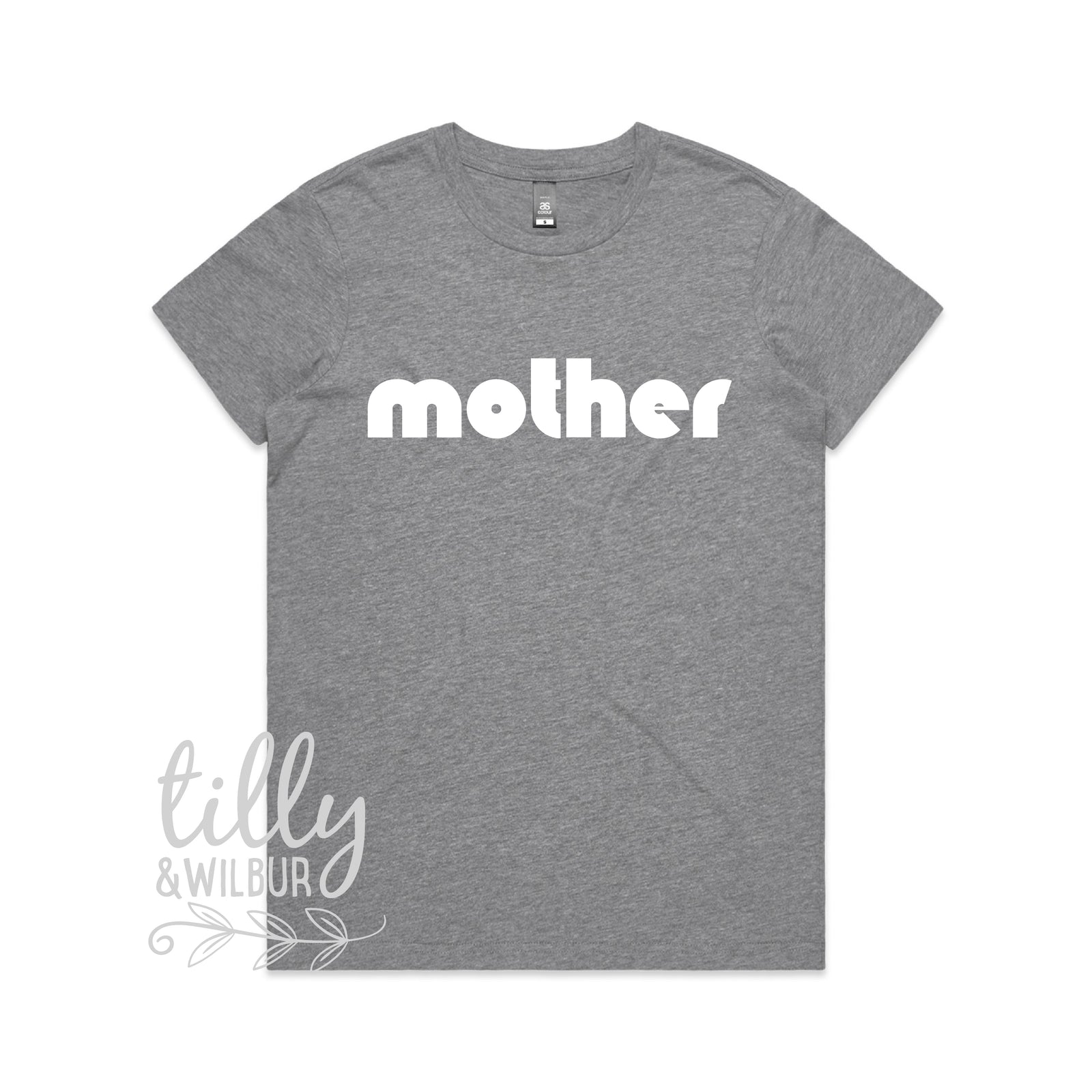 Retro Mother Shirt | 70s Vintage Mum T-Shirt | Minimalist Mumwear | All Colours & Sizes