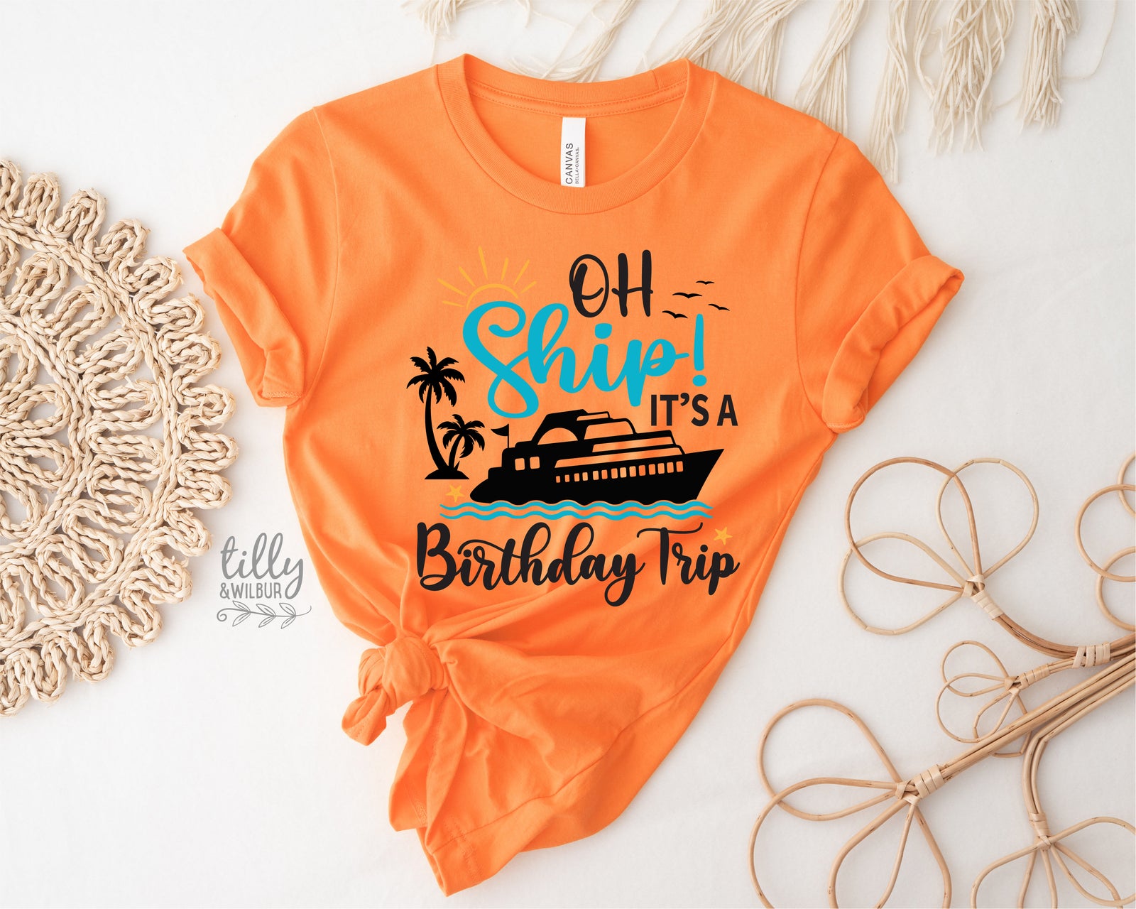 Oh Ship It's A Birthday Trip MORE COLOURS & STYLES