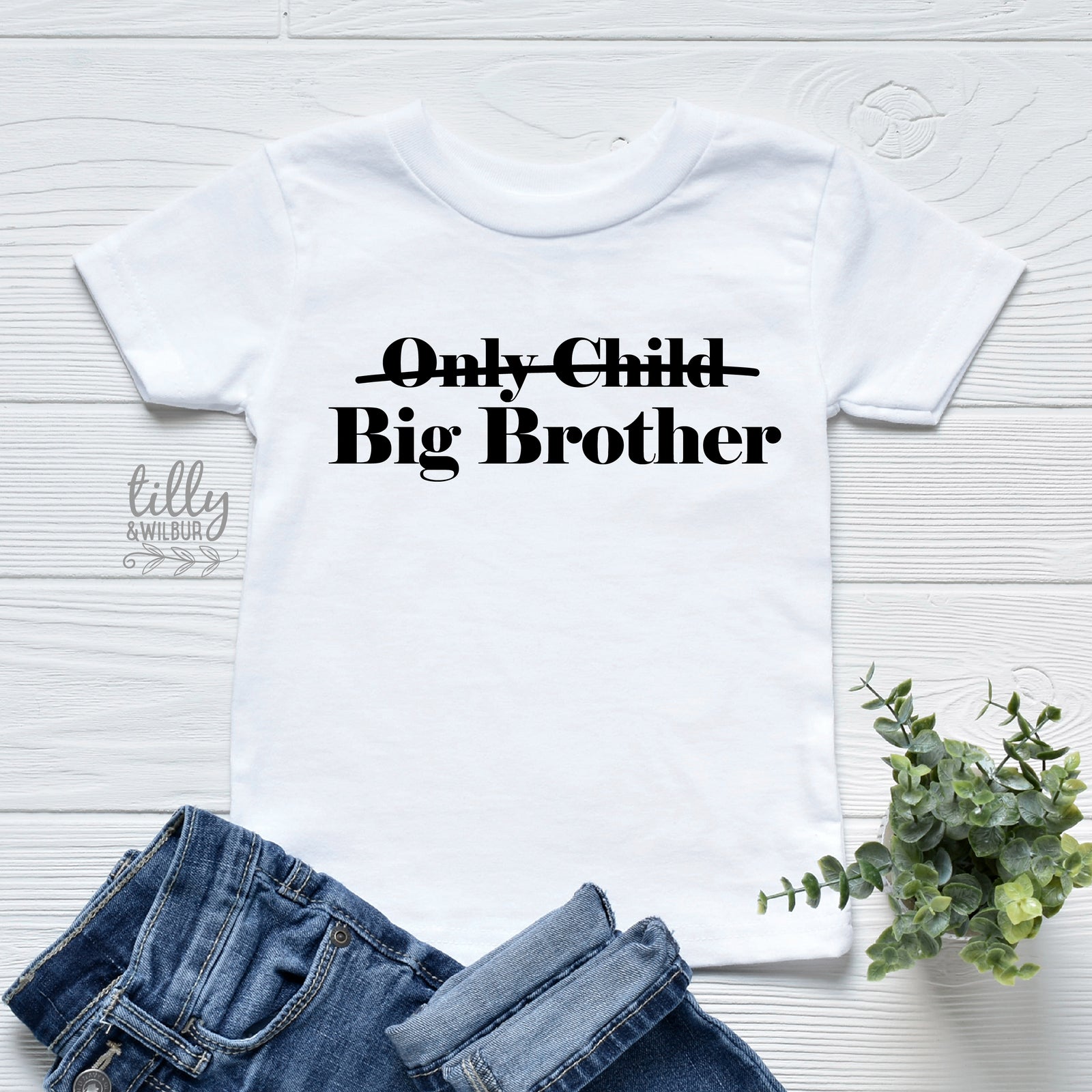 Big Brother Shirt Australia – Only Child Promotion Tee