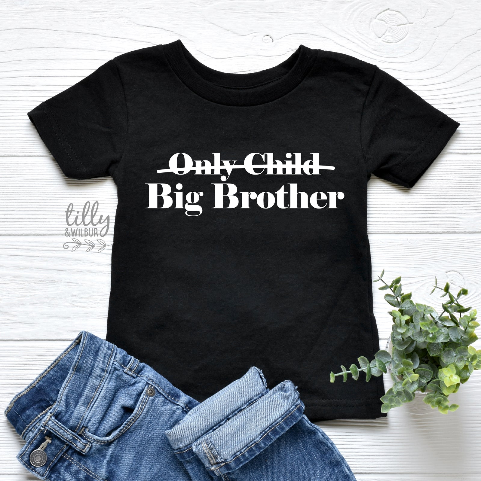 Big Brother Shirt Australia – Only Child Promotion Tee