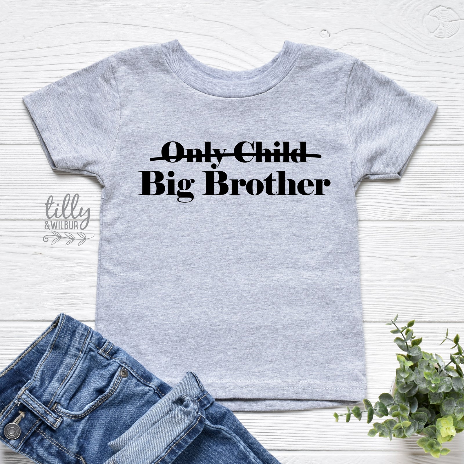 Big Brother Shirt Australia – Only Child Promotion Tee